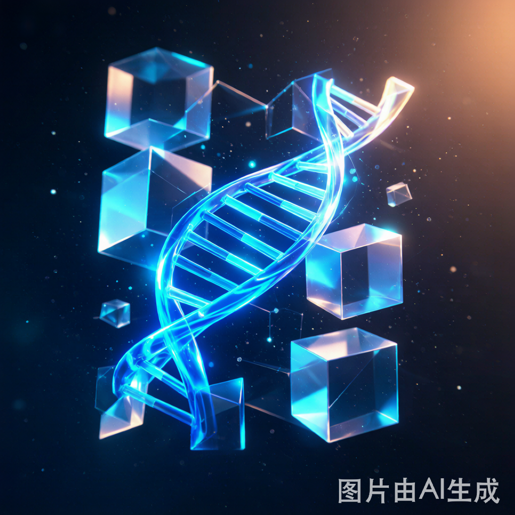 基因编辑与DNA分子立方